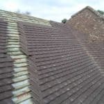 Roof tile replacement and repair by ConstrucTek in the UK.