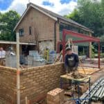 Extension and refurbishment of a residential property in Normandy.