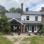 Rear extension and refurbishment of a residential property in Winchfield by ConstrucTek. Expert home.