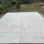 Modern porcelain patio paving in Wrecclesham for outdoor living spaces.