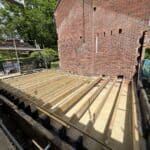 New suspended timber floor going in
